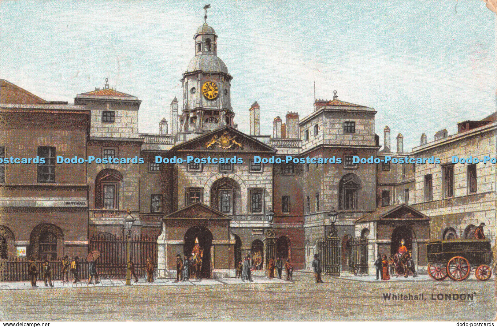 R302533 London Whitehall Postcard 1909