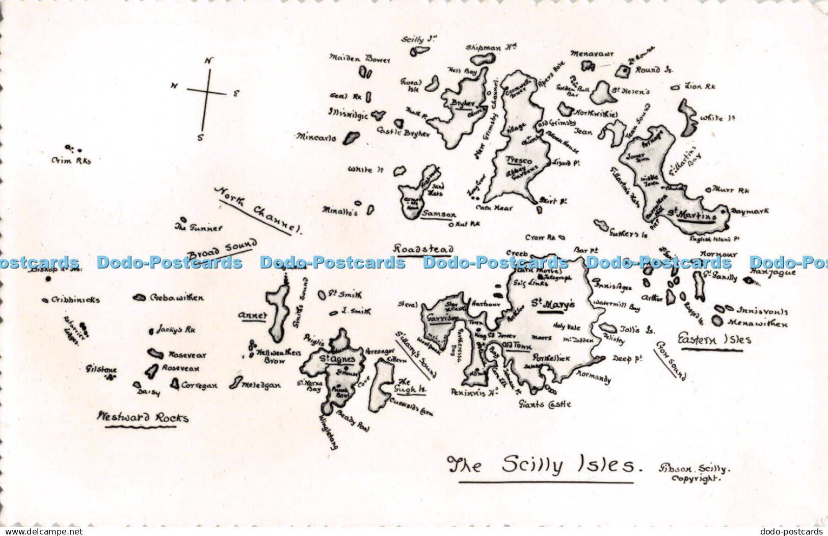 R306720 The Scilly Isles James Gibson RP