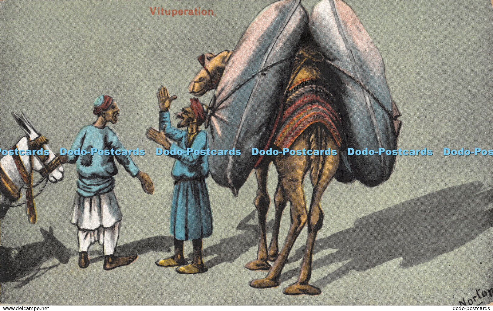 R317399 Vituperation The Cairo Postcard Trust Cairo Series 38