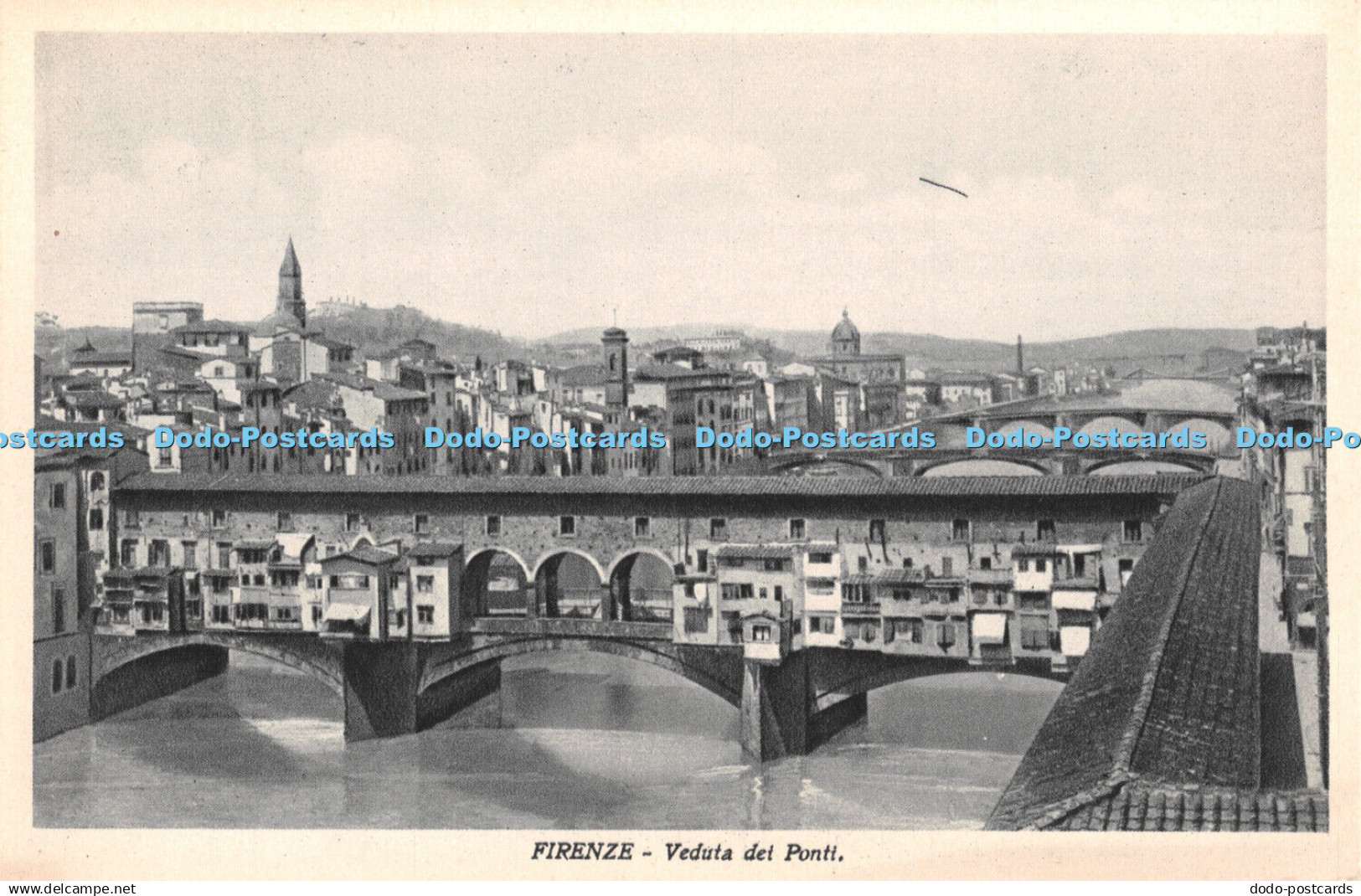 R330141 Firenze Veduta dei Ponti Postcard