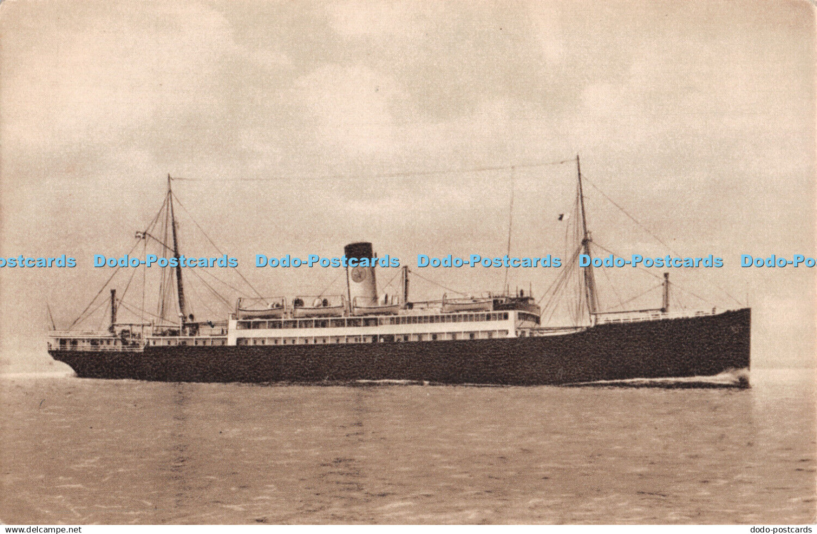 R334458 Swedish Lloyd Gothenburg S S Suecia Britannia