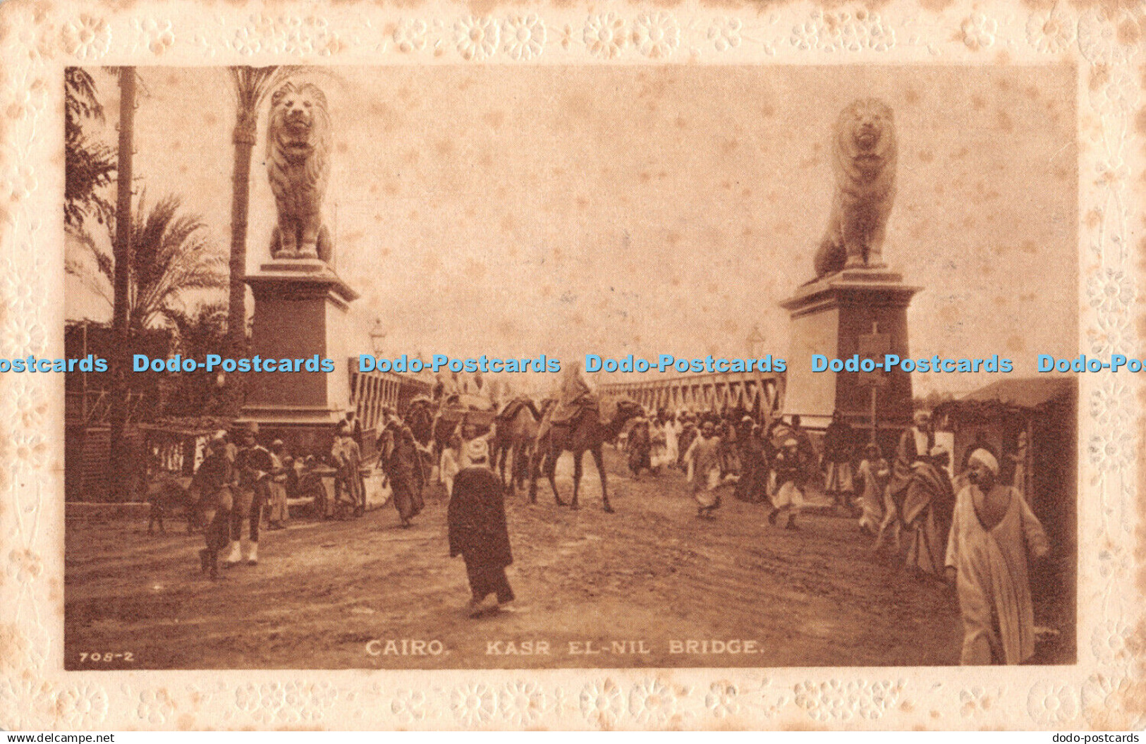 R334592 708 2 Cairo Kasr El Nil Bridge Series 708 The Cairo Postcard Trust