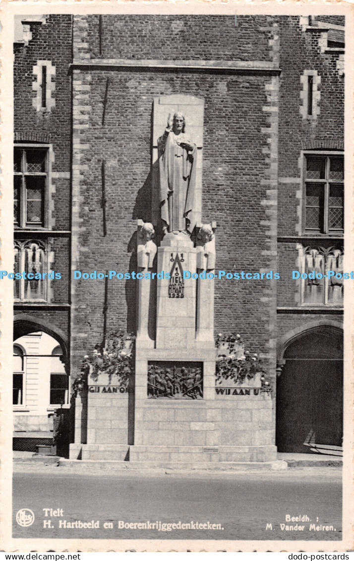R342139 Nels Tielt H Hartbeeld en Boerenkrijggedenkteeken M Vander Melren Modern