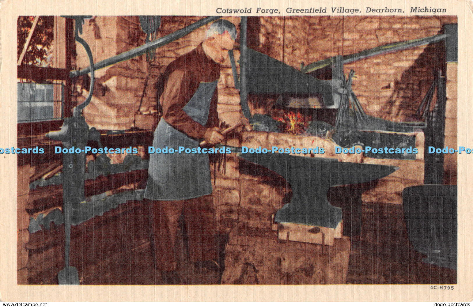 R356430 Cotswold Forge Greenfield Village Dearborn Michigan Henry Ford Museum an