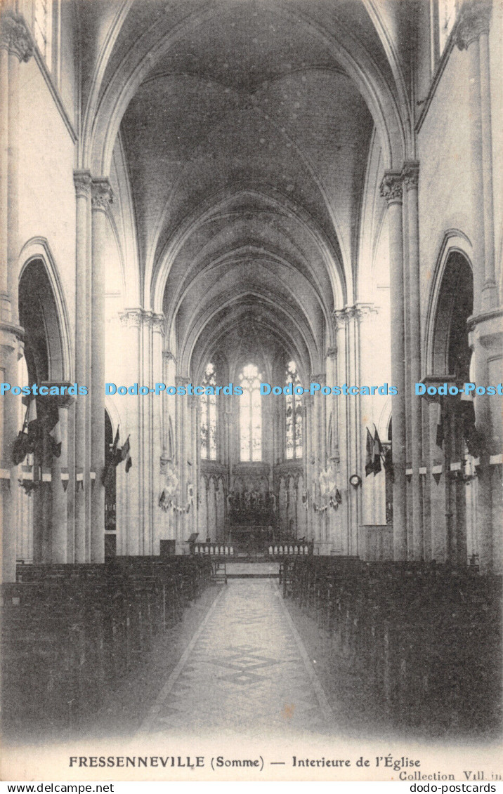 R361148 Fressenneville Somme Interieur de lEglise