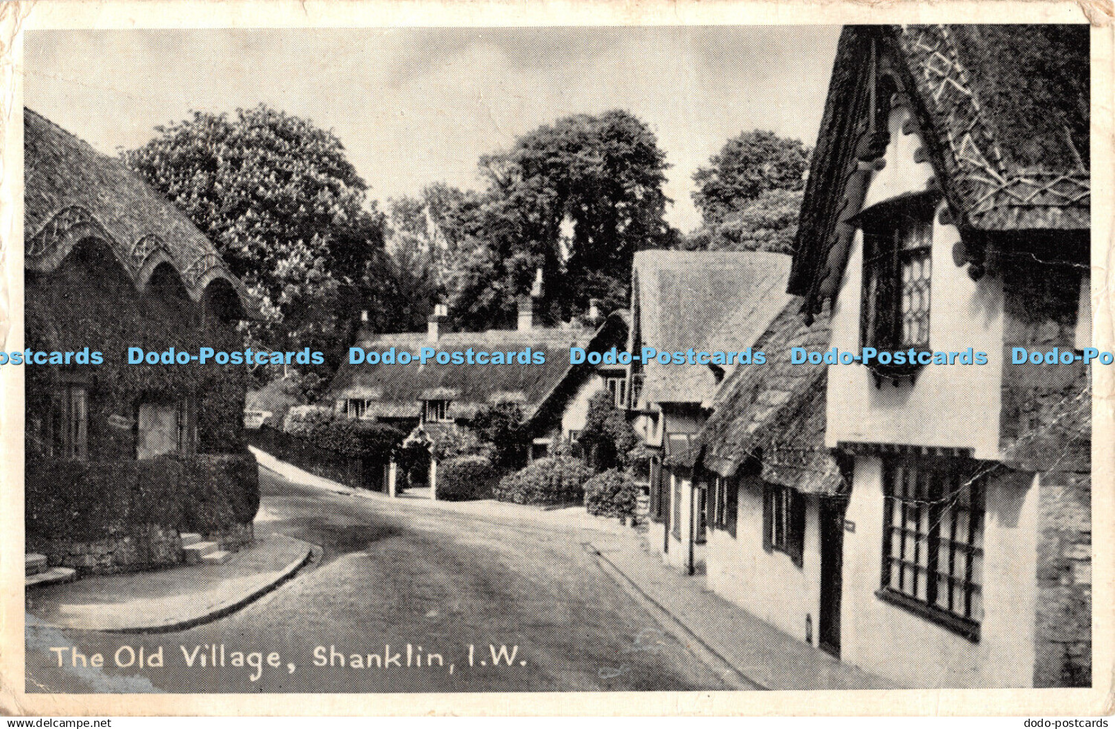 R363657 The Old Village Shanklin I W W Nigh Shanklin and Ventnor 1941