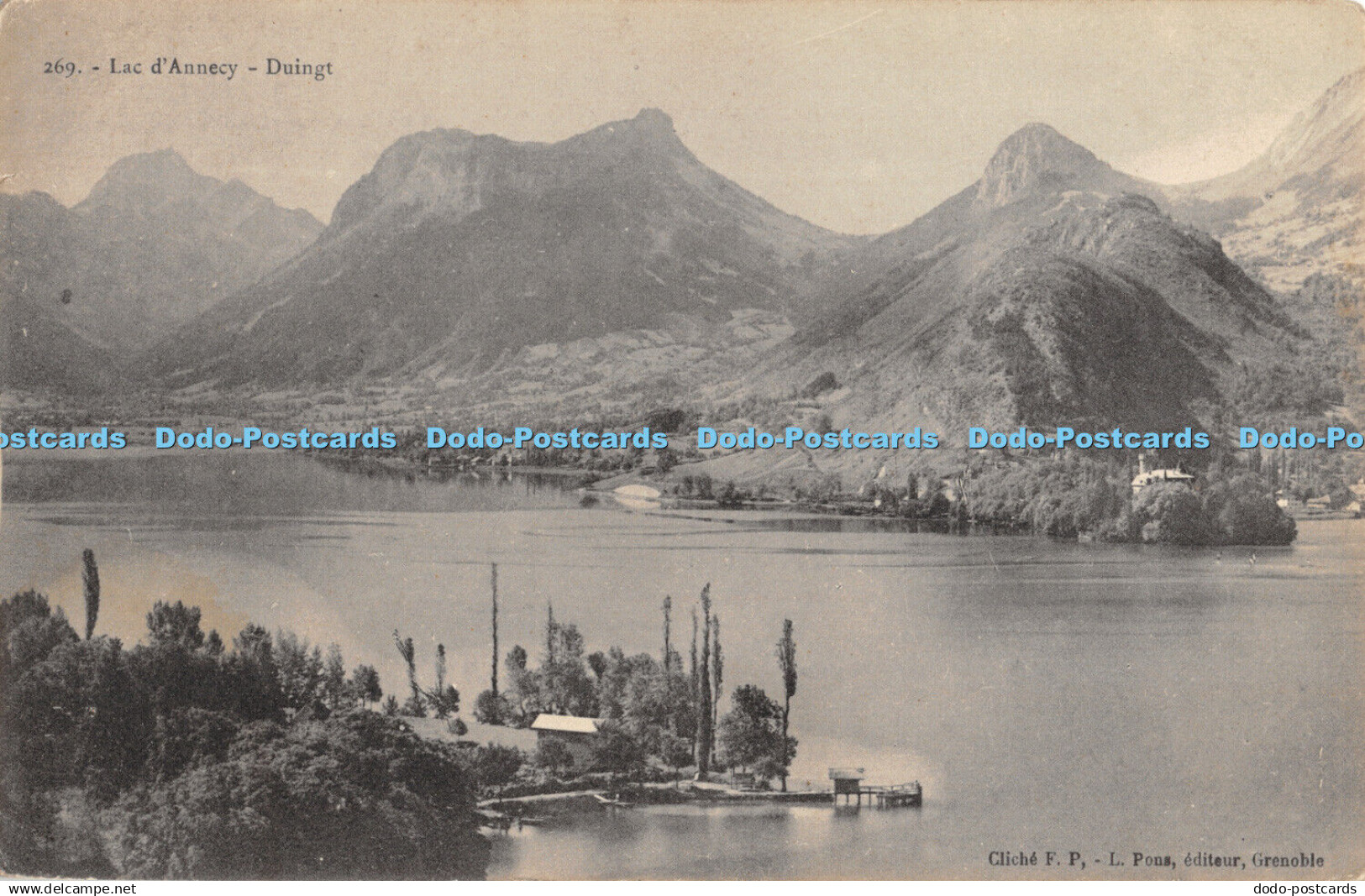 R369465 269 Lac dAnnecy Duingt Cliche F P L Pons