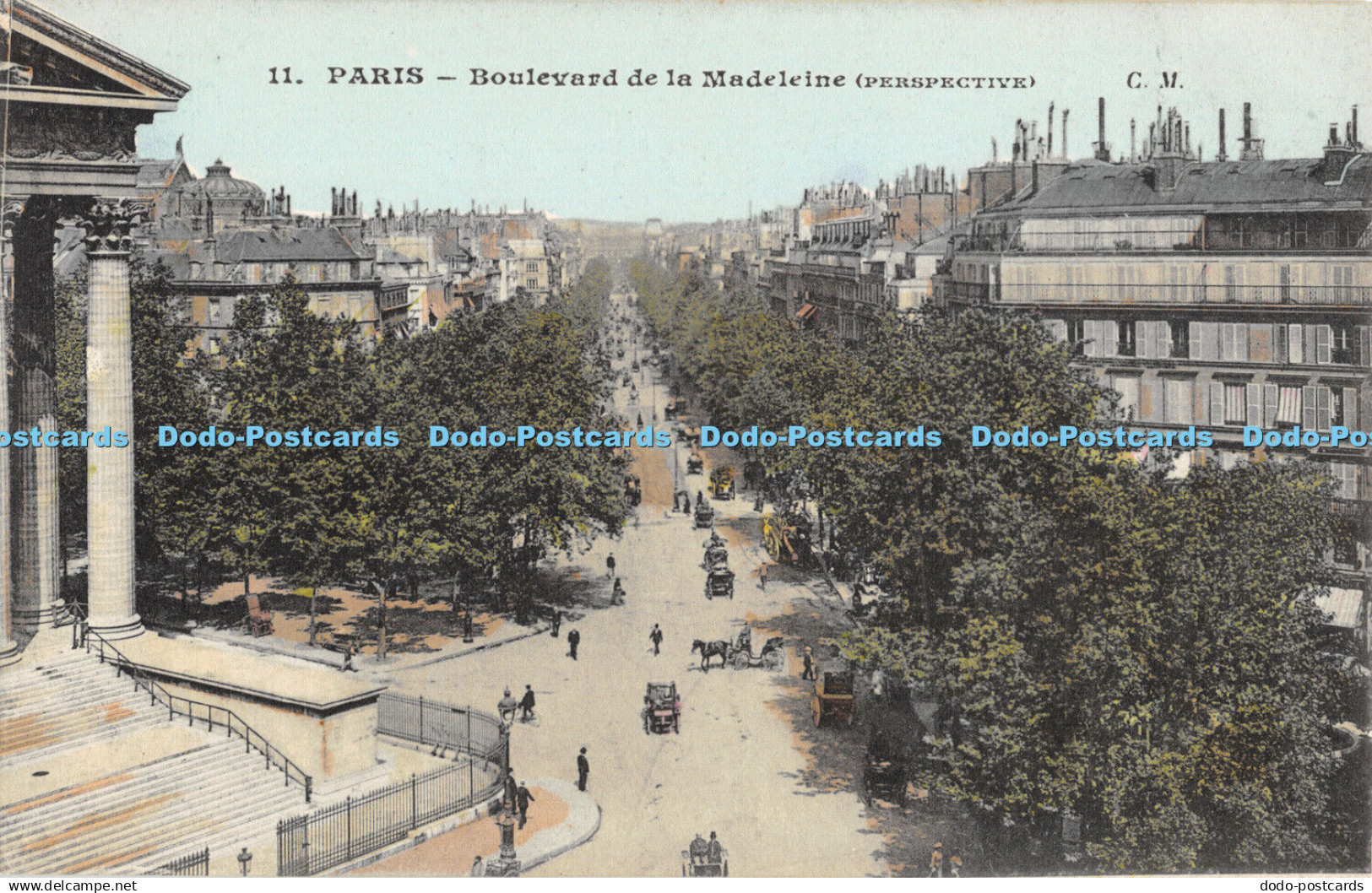 R370087 11 Paris Boulevard de la Madeleine Perspective C M