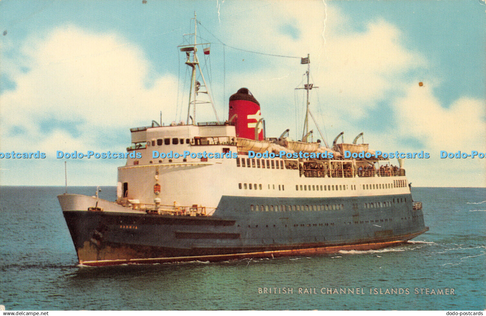 R370425 British Rail Channel Islands Steamer Salmon Caesarea and Sarnia Channel