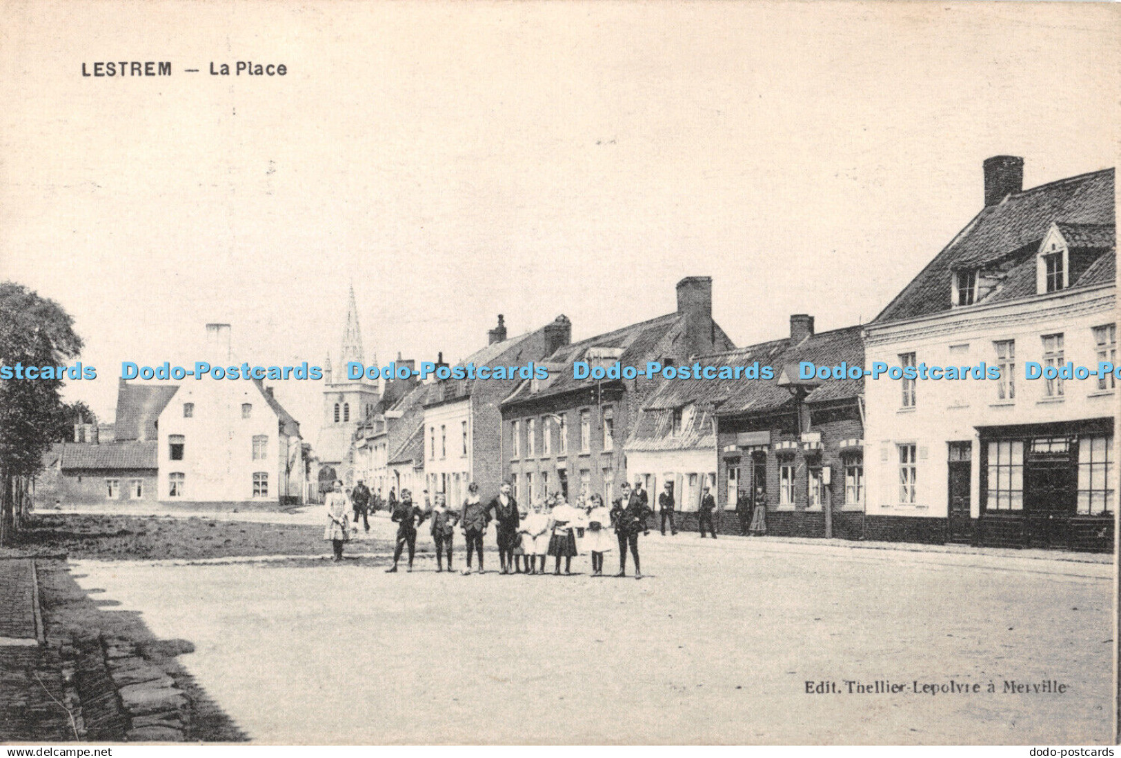 R374357 Lestrem La Place Thellier Lepolvre a Merville