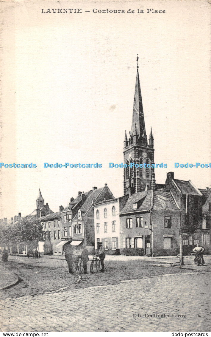 R374970 Laventie Contours de la Place Lib Conttenier Leroy Imp Edia Versailles