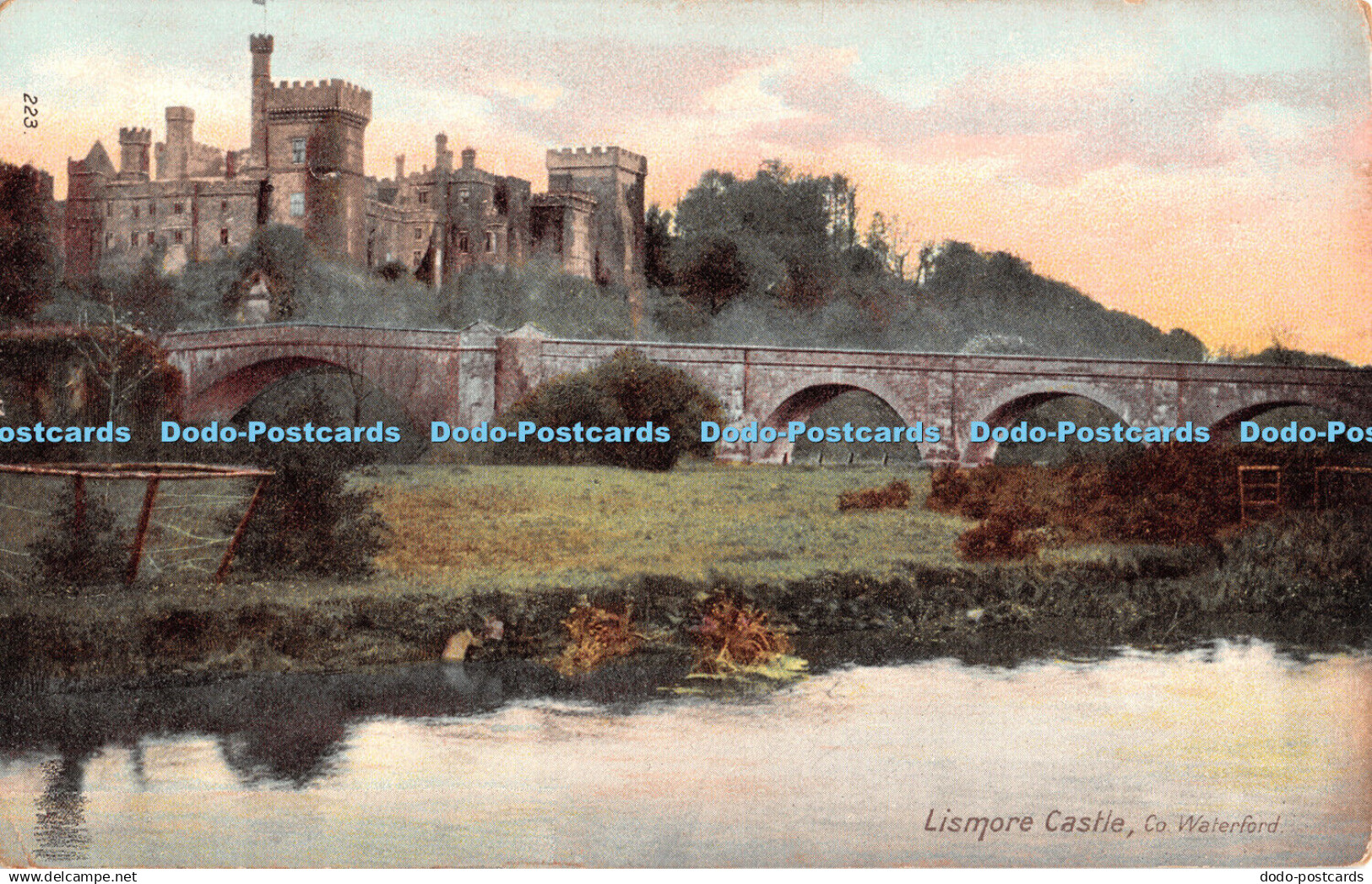 R380249 Co Waterford Lismore Castle Postcard 1909