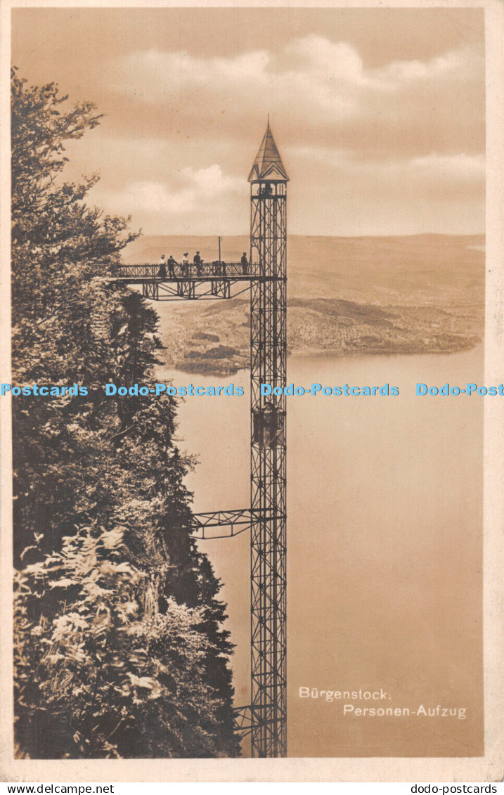 R394843 Burgenstock Personen Aufzug b5342 Photoglob