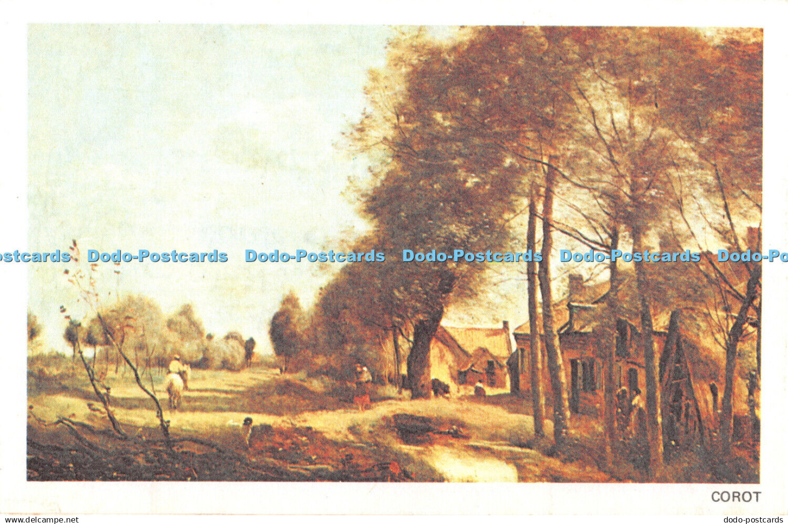 R405302 Corot la route de Sin le Noble Stella Cartes