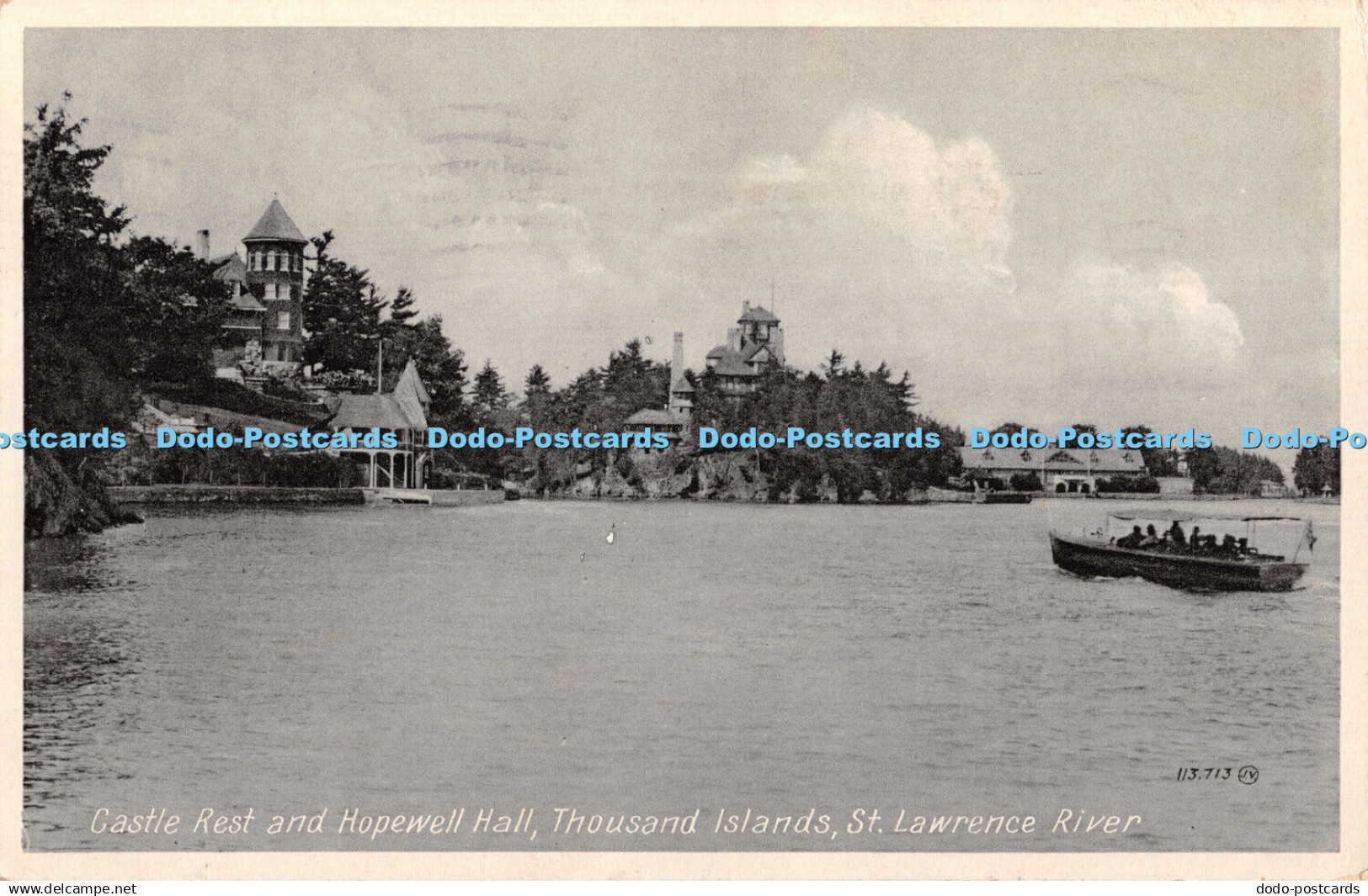 R413005 Castle Rest and Hopewell Hall Thousand Island St Lawrence River Valentin