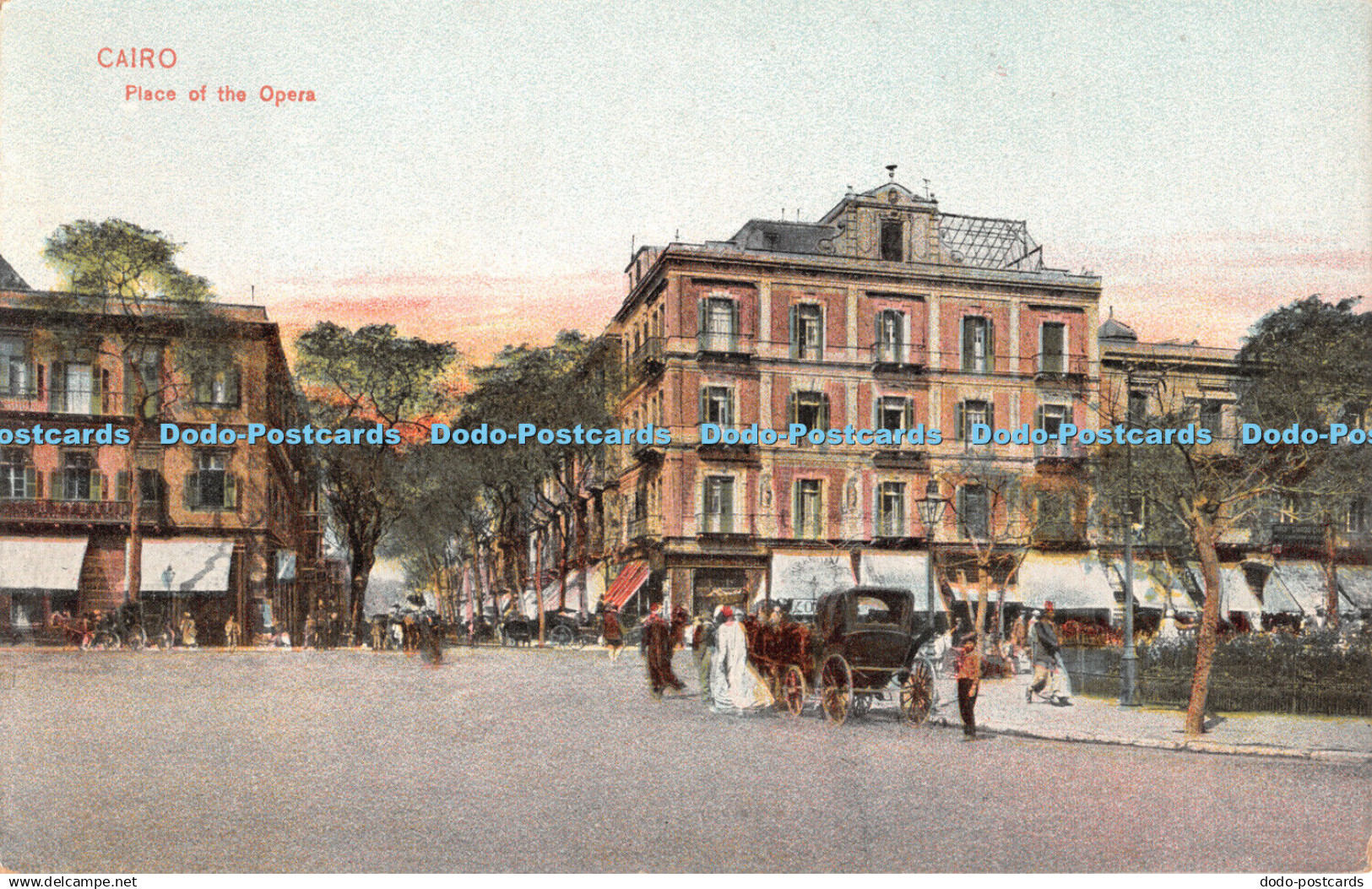 R429103 Cairo Place of the Opera The Cairo Postcard Trust Egypte