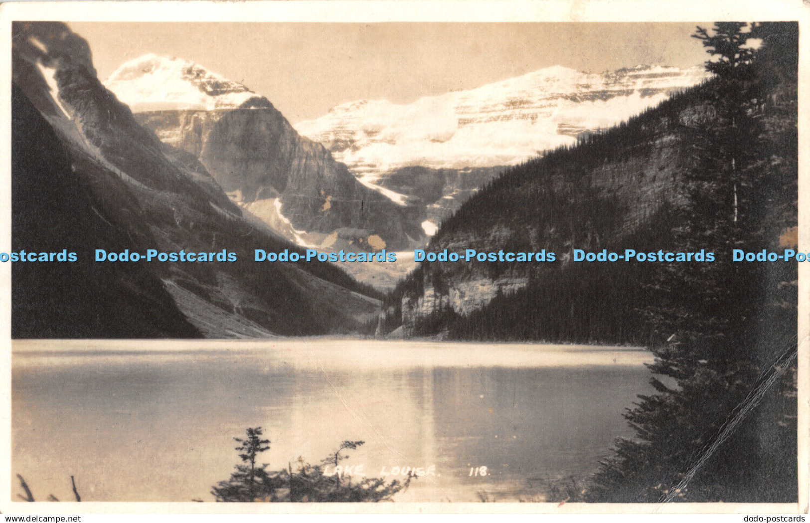 R451206 Lake Louise Byron Harmon Postcard