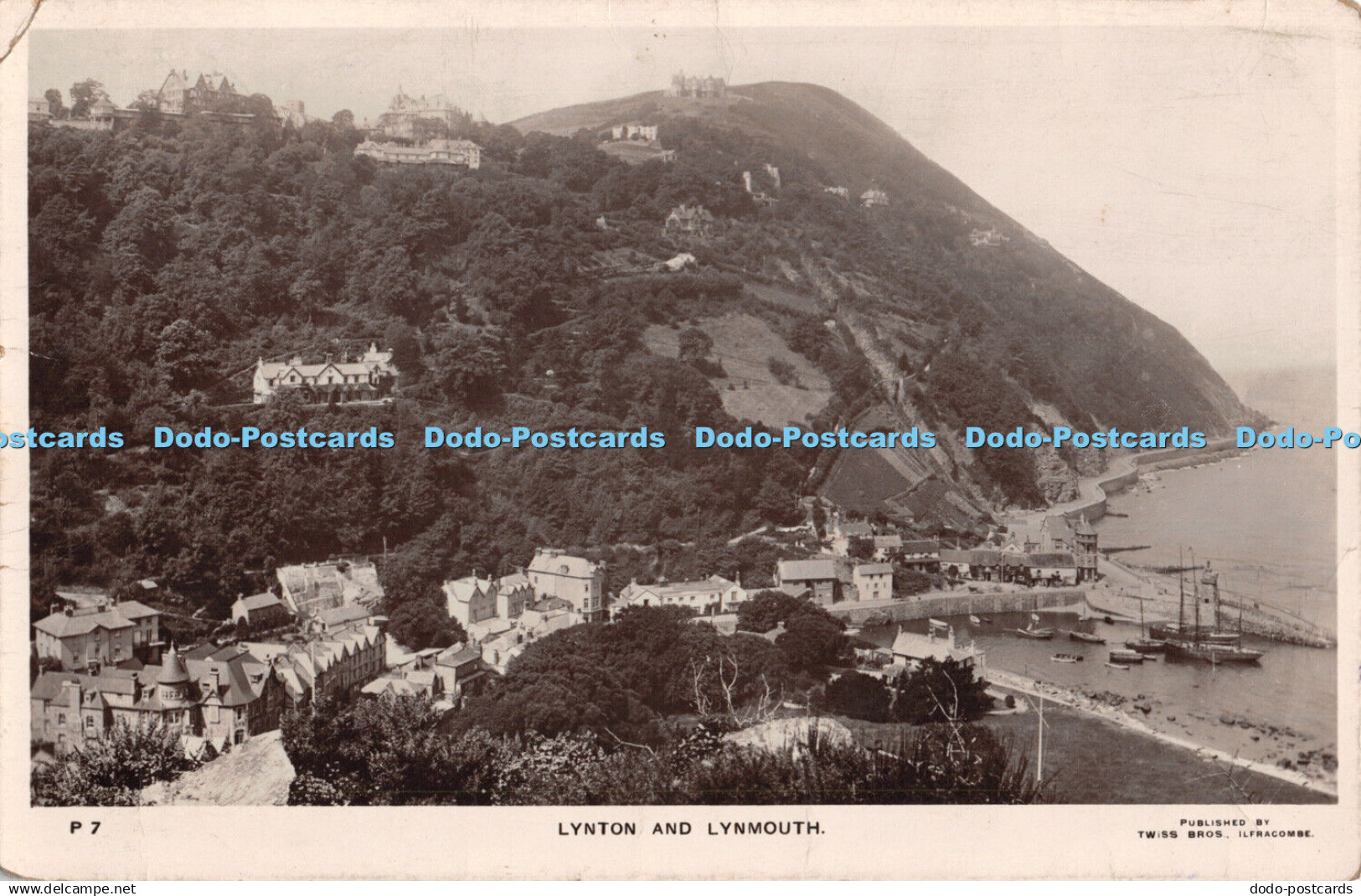 R454204 Lynton and Lynmouth Twiss Bros 1913