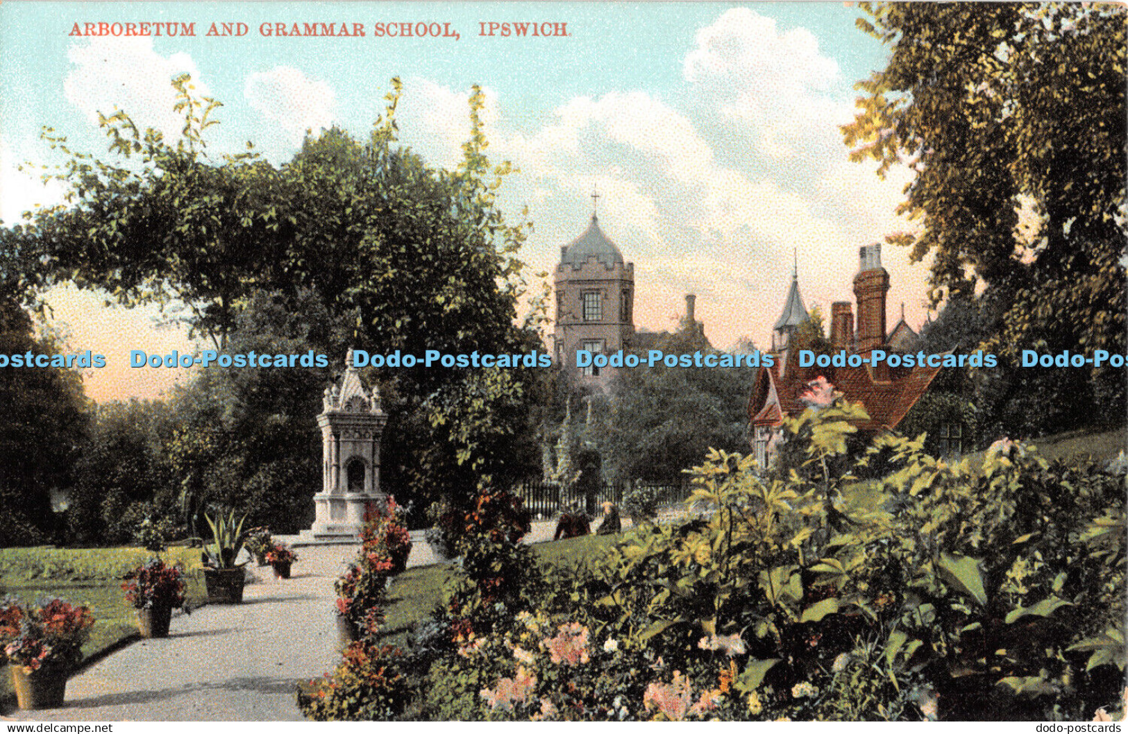 R454627 Arboretum and Grammar School Ipswich Max Ettlinger Ipswich Series 1113 T