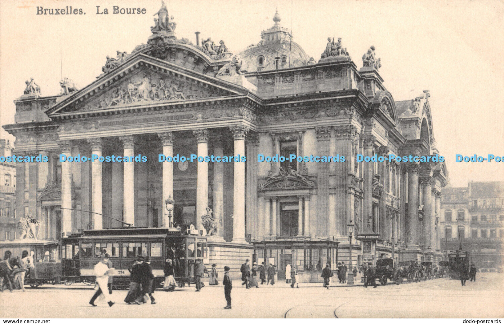 R457422 Bruxelles La Bourse S Theys Postcard