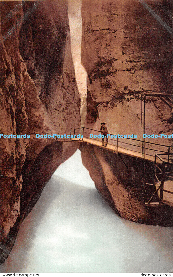 R466616 Aareschlucht Kleine Enge Photoglob Postcard