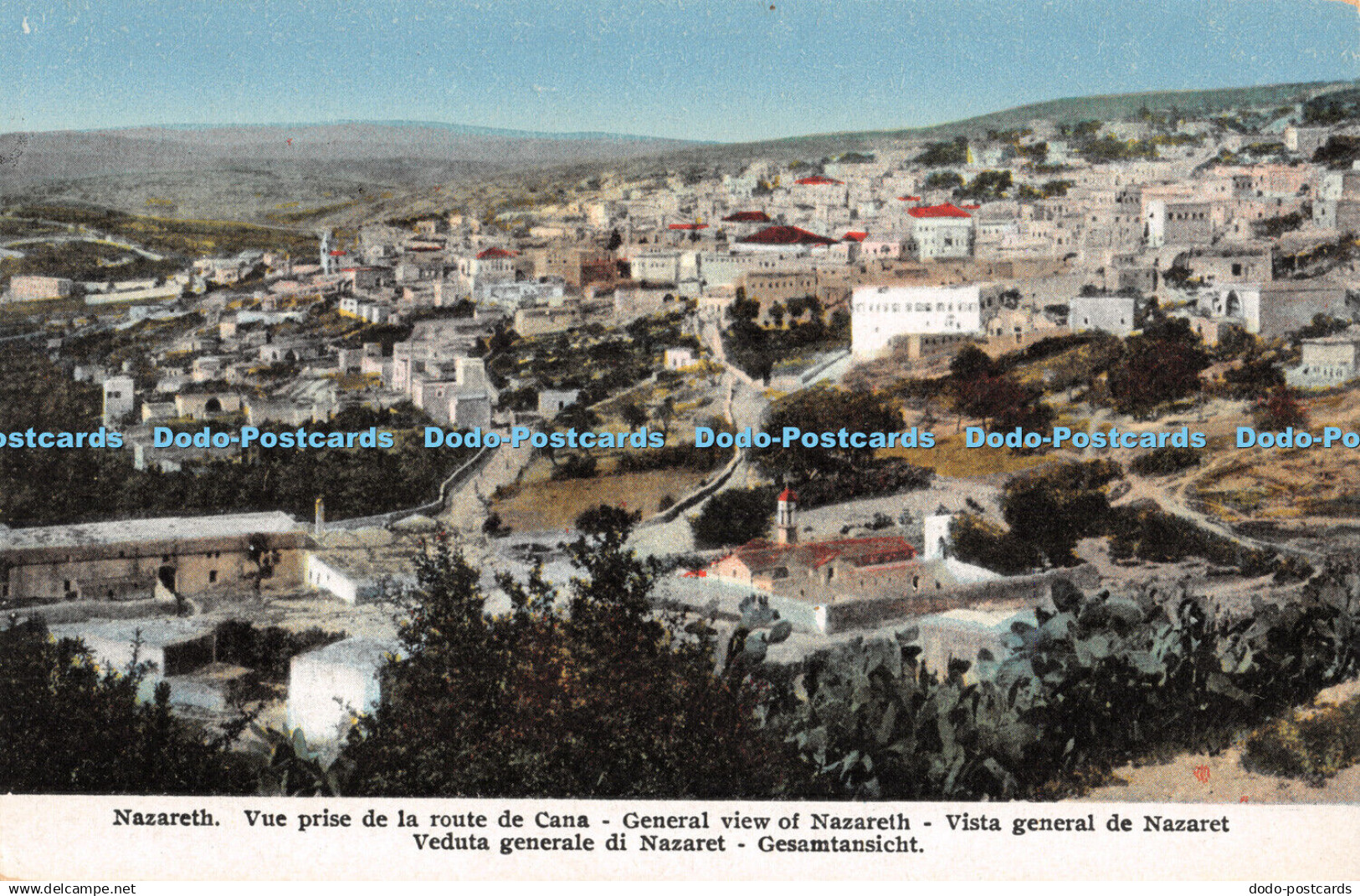 R467500 Nazareth General View of Nazareth Postcard