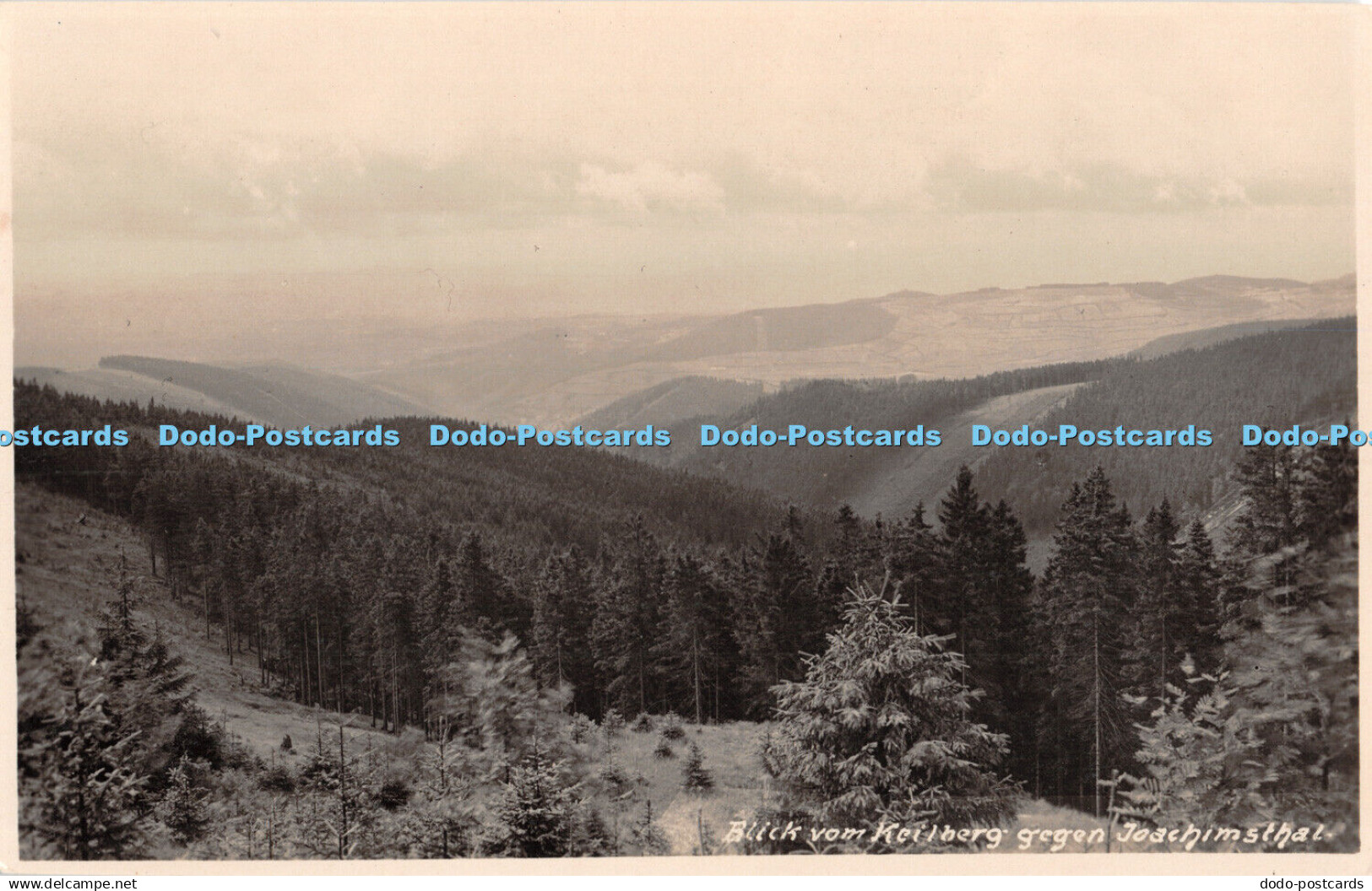 R468360 Blick Vom Keilberg Gegen Joachimsthal F Hallegger