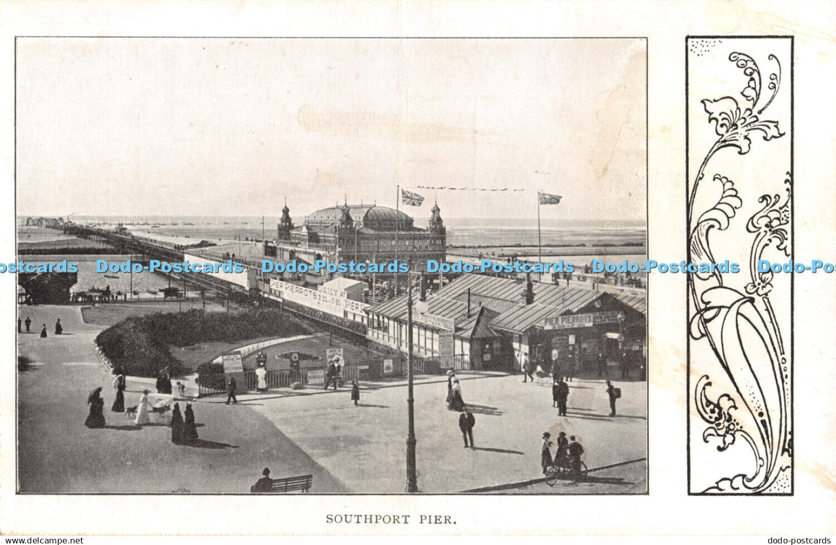 R480474 Southport Pier Postcard
