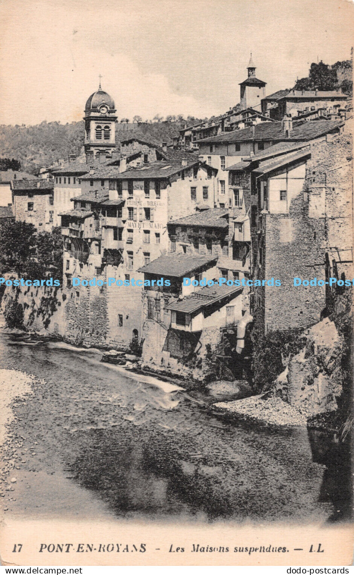 R489538 Pont en Royans Les Maisons Suspendues LL 17