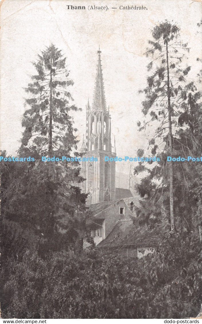R489581 Thann Alsace Cathedrale Postcard