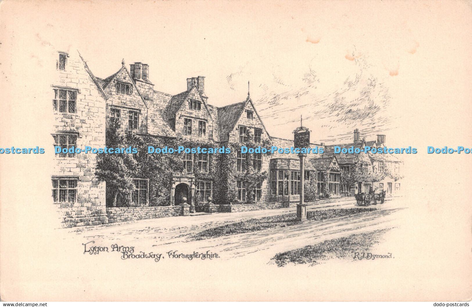 R492482 Worcestershire Broadway Lygon Arms R J Dymond 1934