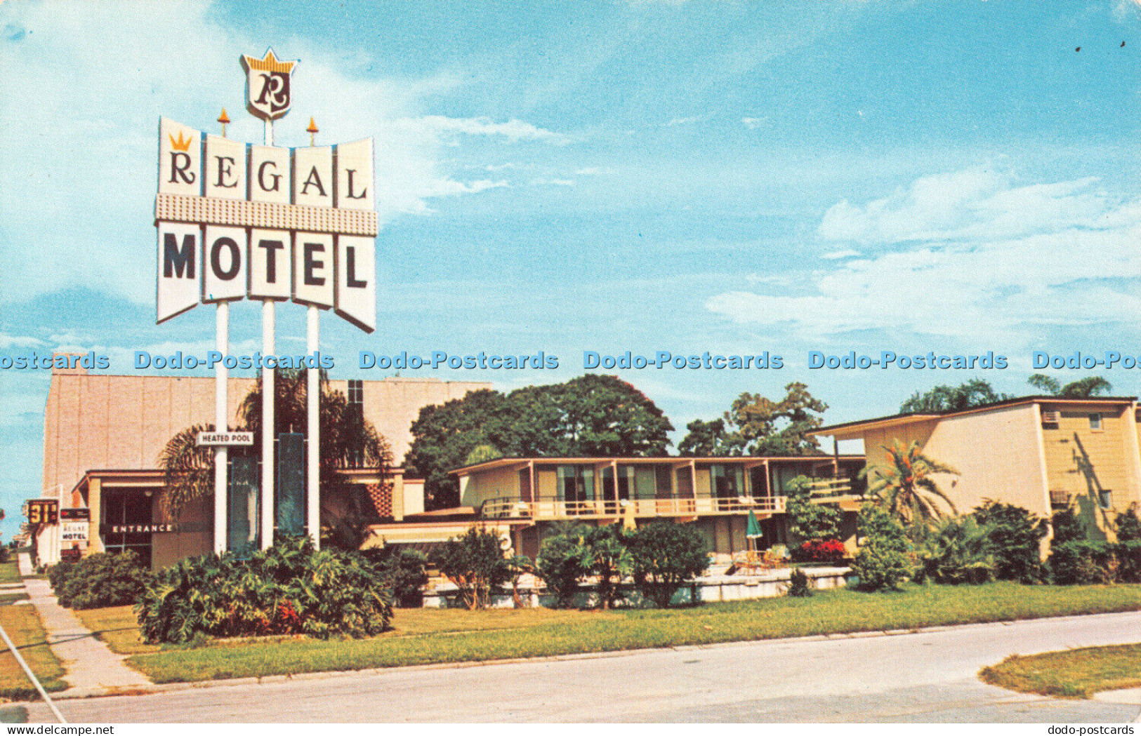 R499144 Florida Regal Motel Cleveland Street Clearwater Bazo Dukane Press James