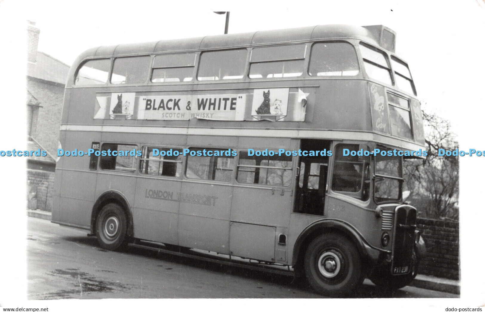 R506298 London Transport Bus Postcard
