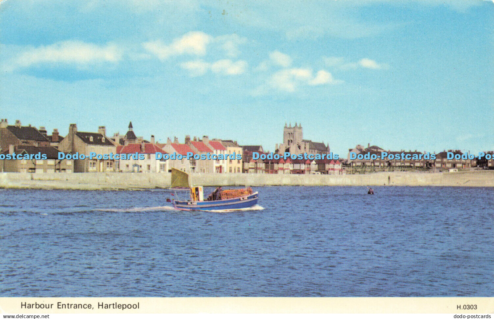 R578860 Hartlepool Harbour Entrance E T W Dennis Photocolour