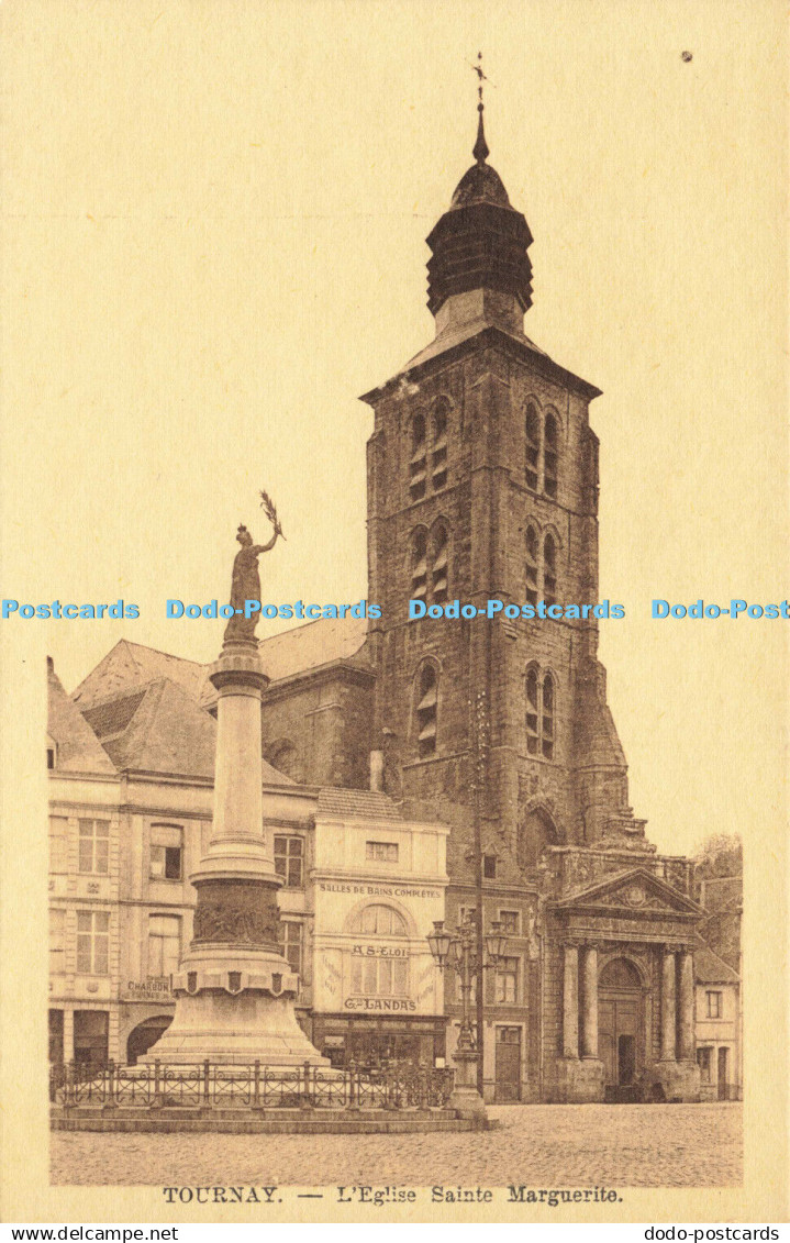 R584039 Tournay L Eglise Sainte Marguerite L Edition Belge