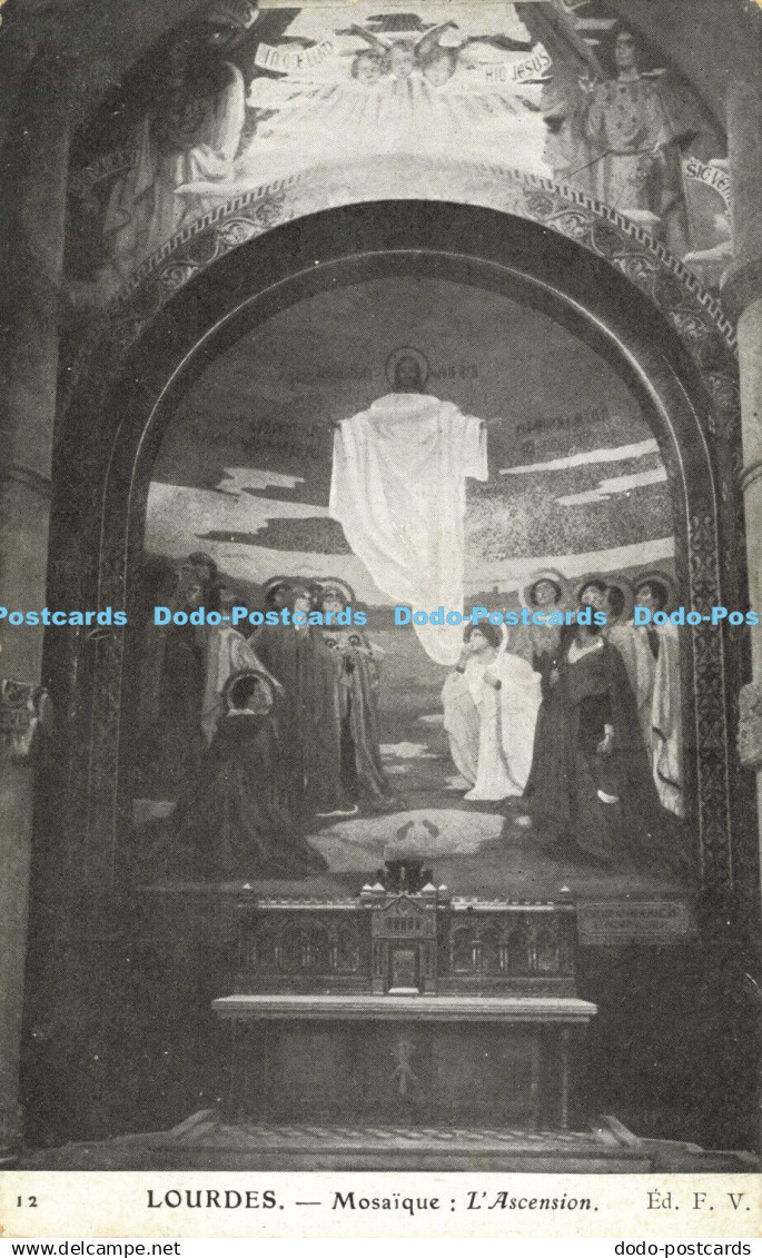R584094 Lourdes Mosaique L Ascension F V