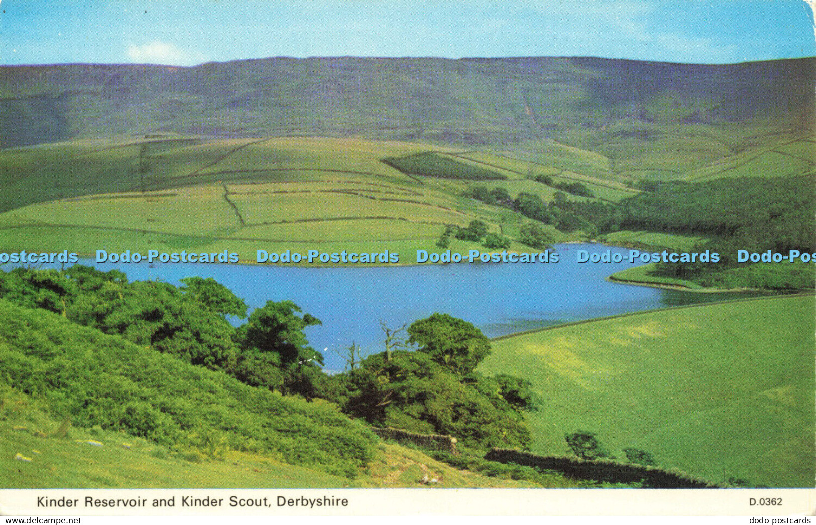 R589177 Kinder Reservoir and Kinder Scout Derbyshire D 0362 Dennis