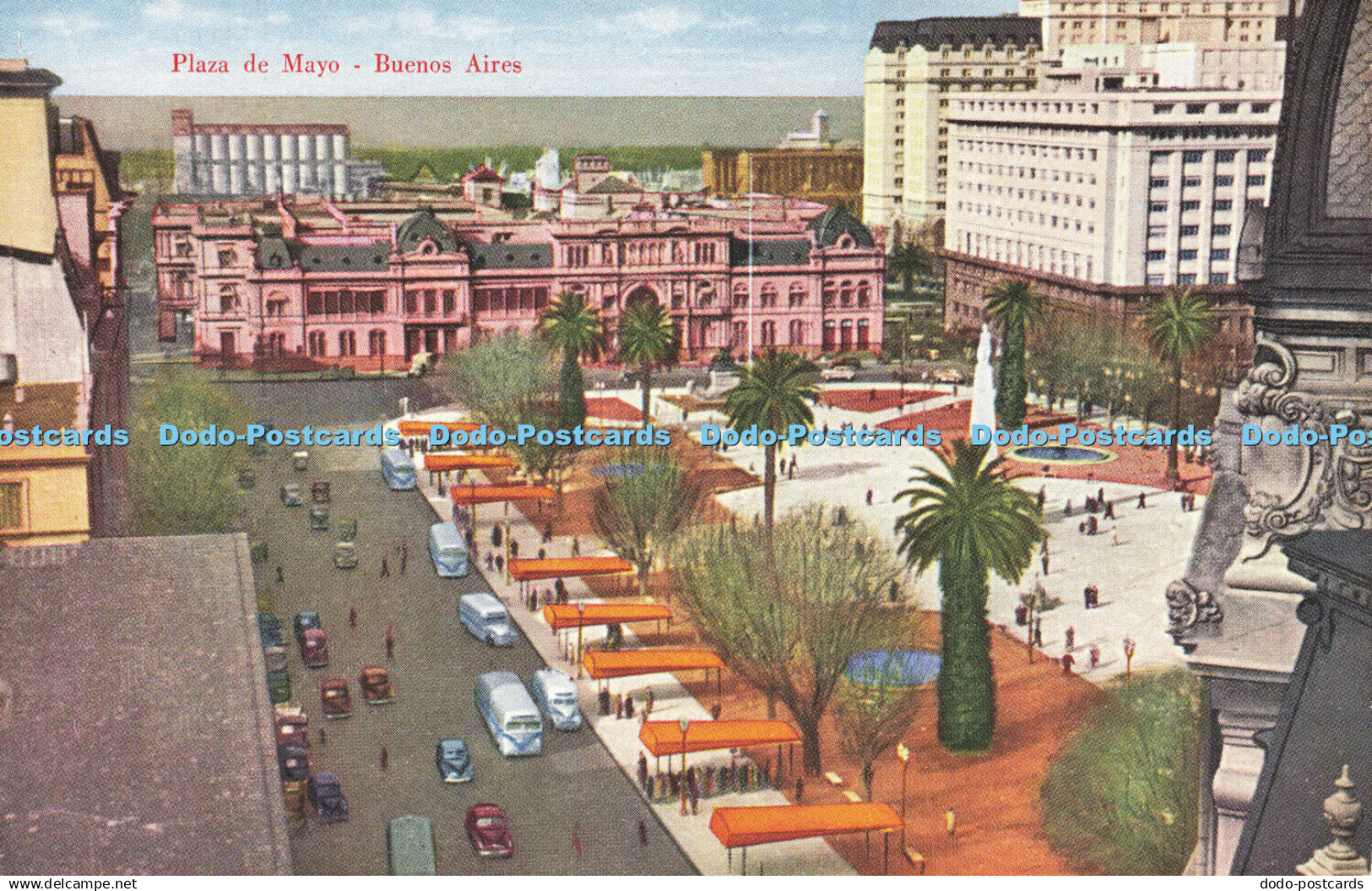 R591966 Plaza de Mayo Buenos Aires Impreso en la Argentina Terley Mayo Park Gove