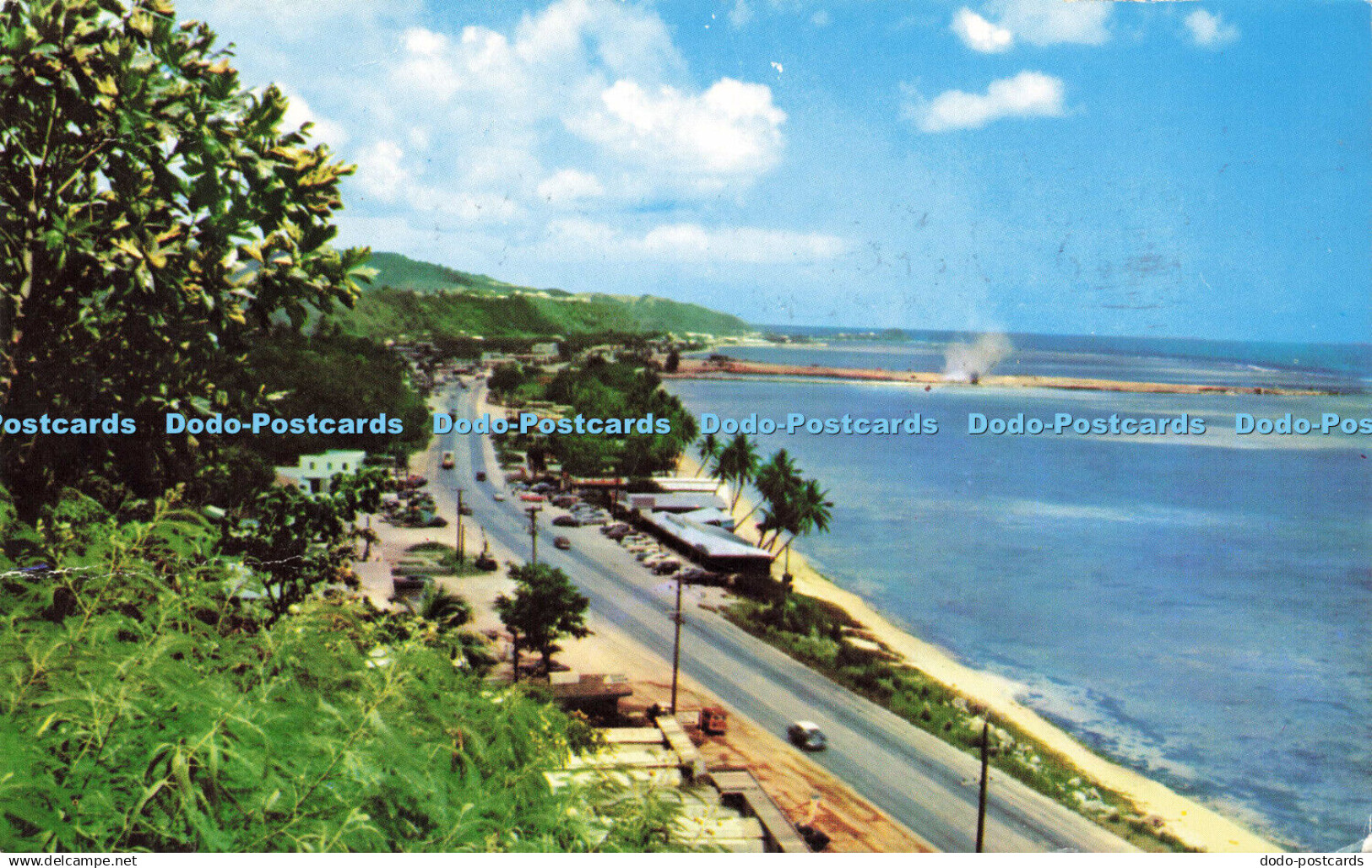 R594811 Guam Marine Drive This is the Main Highway of the Island and is Seen Run