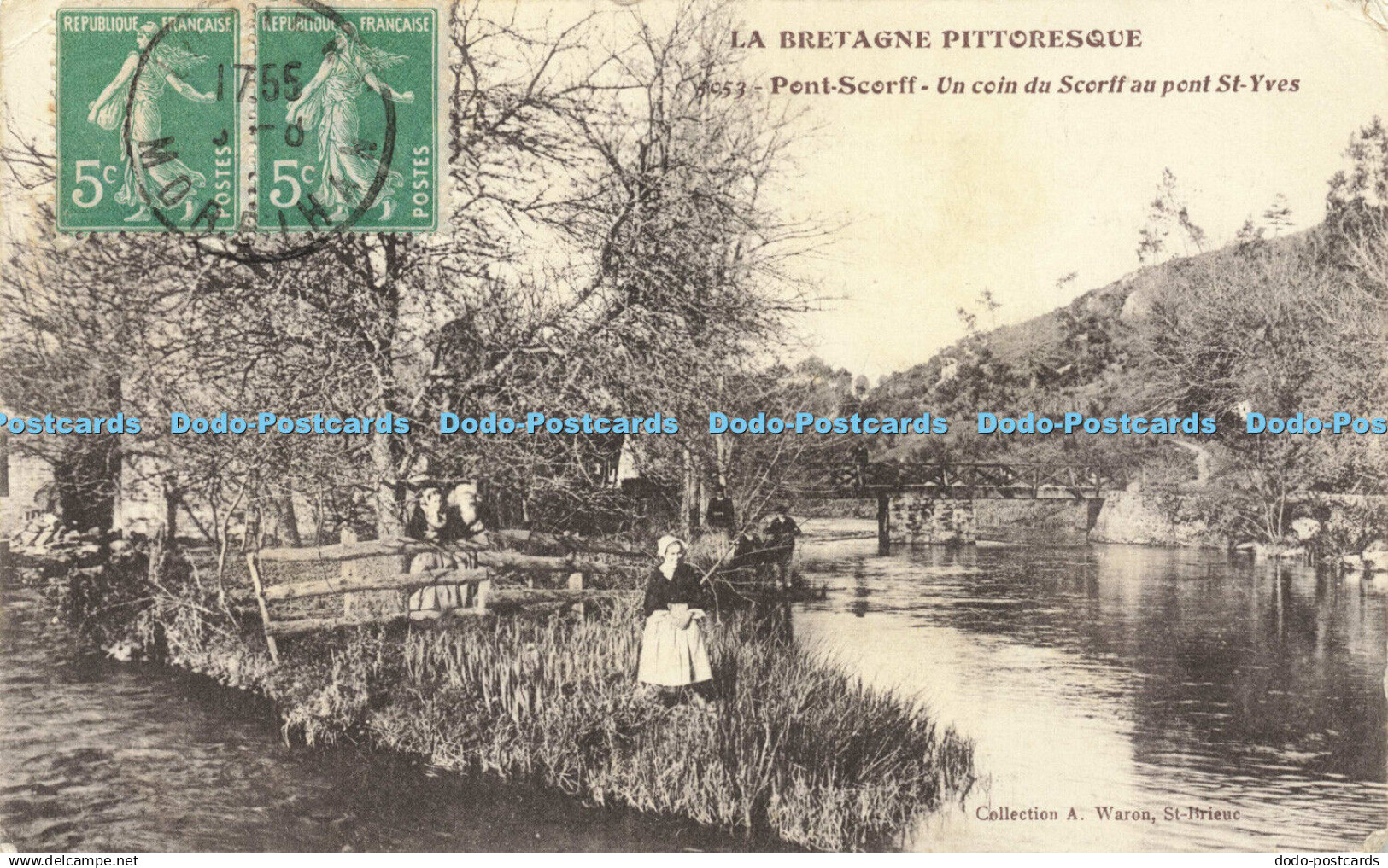 R602894 La Bretagne Pittoresque Pont Scorff Un coin du Scorff au pont St Yves Co