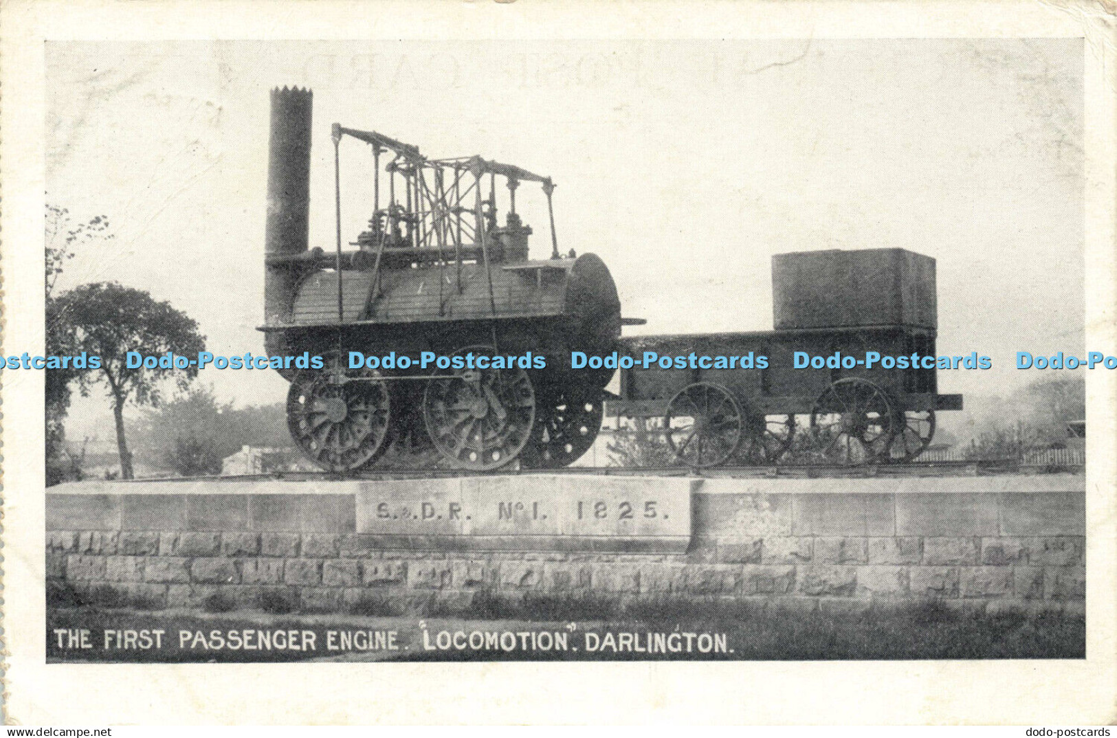 R606501 First Passenger Engine Locomotion Darlington 1904