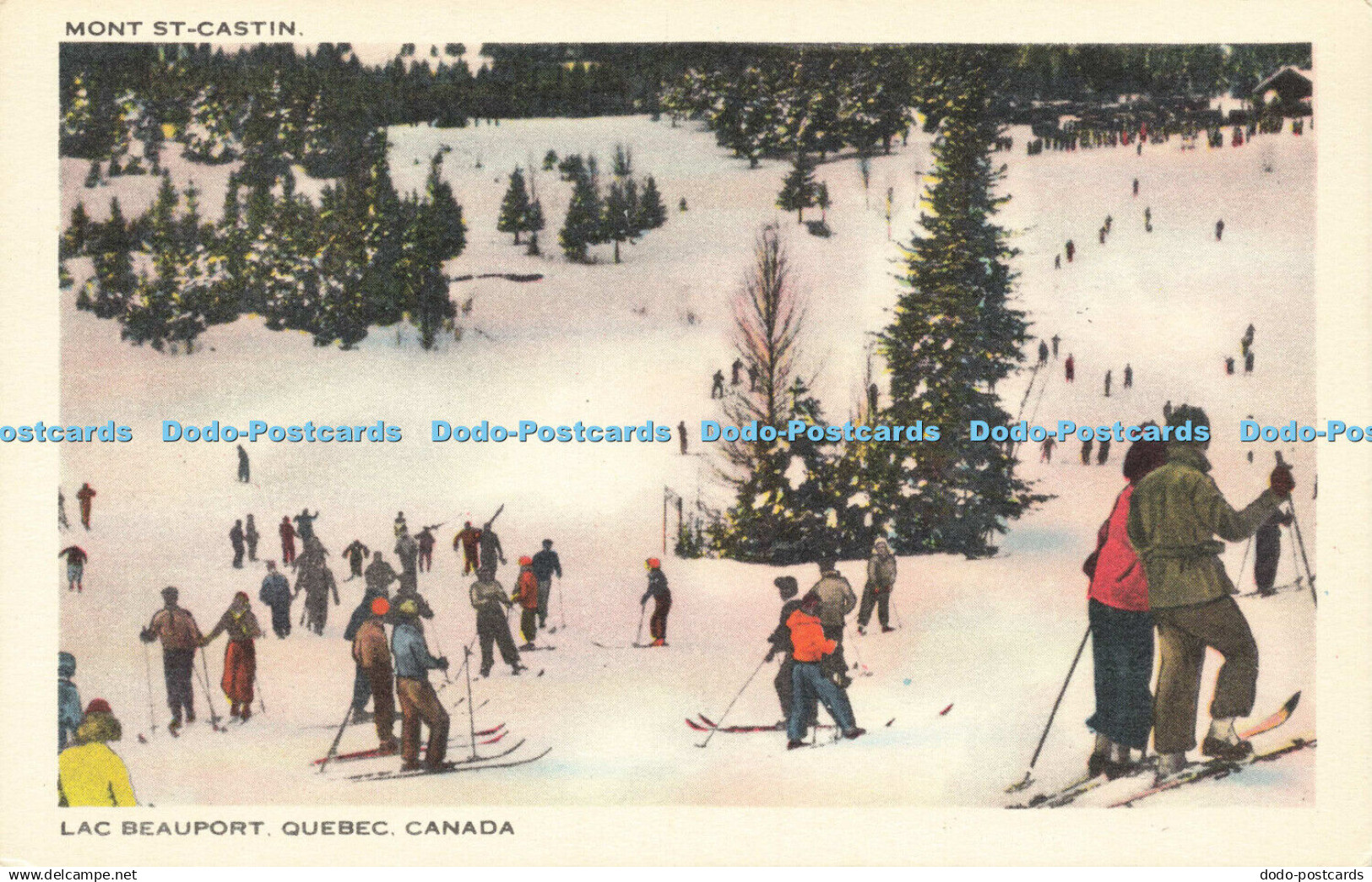 R608782 Canada Quebec Mont St Castin Lac Beauport Librairie L G Garneau
