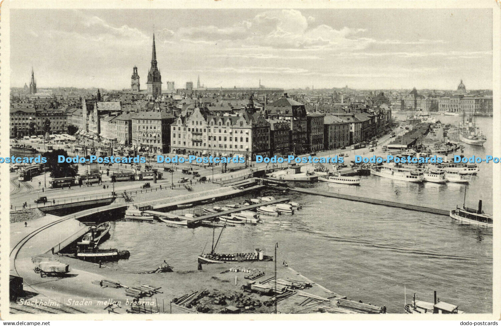 R608997 Stockholm Staden mellan broarna Nordisk Konst