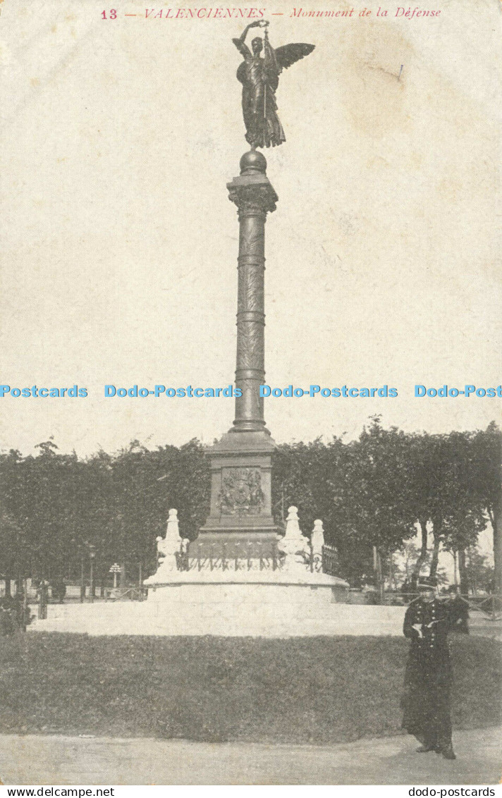R610834 Valenciennes Monument de la Defense Lasseron Dehon et Cie
