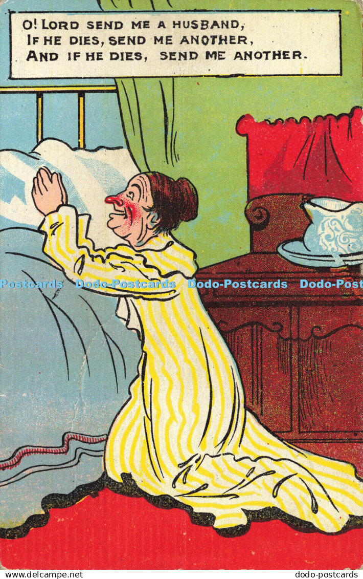 R612103 O Lord send me a husband if he dies send me another and if he dies send