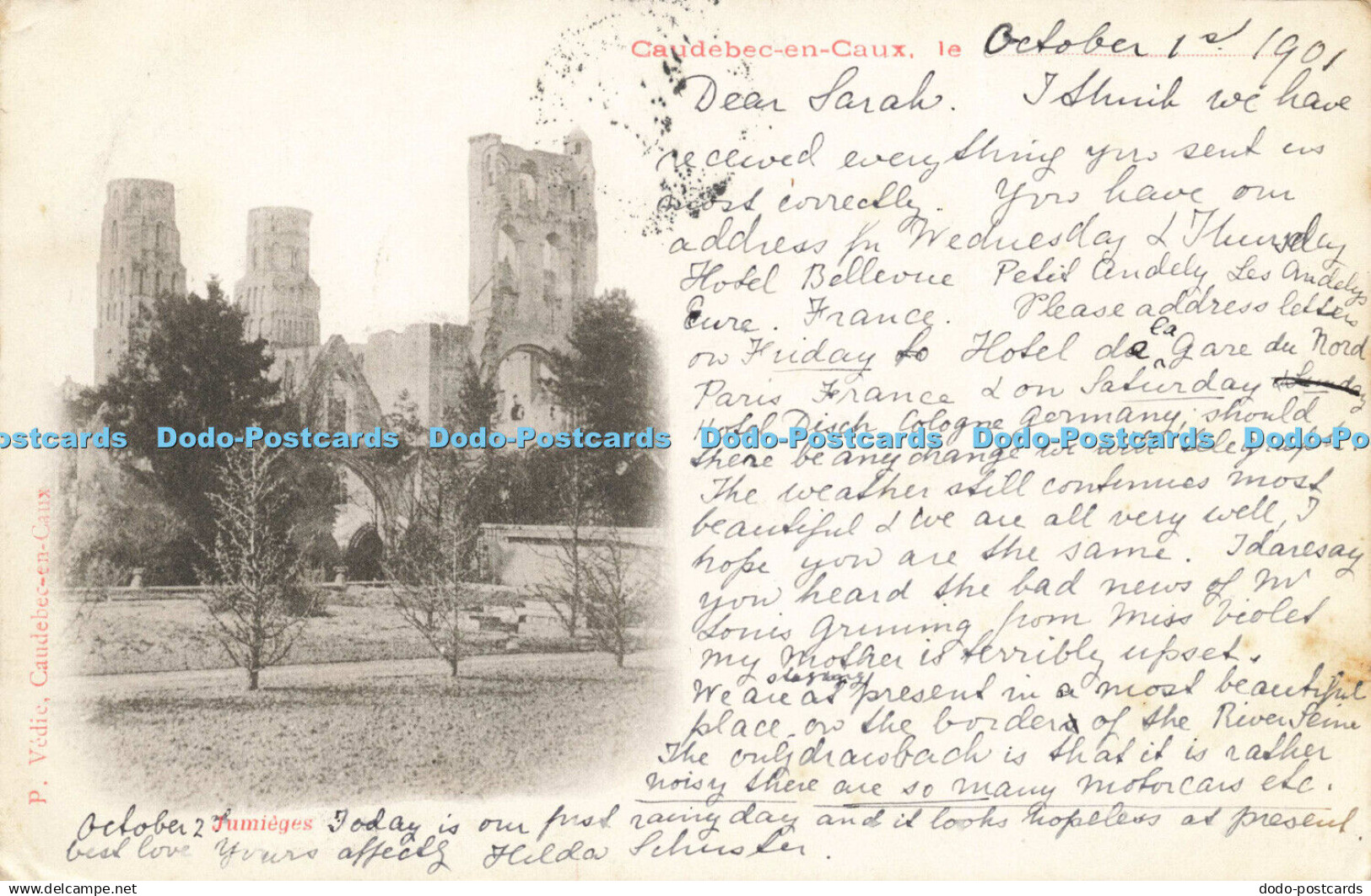 R612688 Caudebec en Caux Jumieges P Vedie 1901