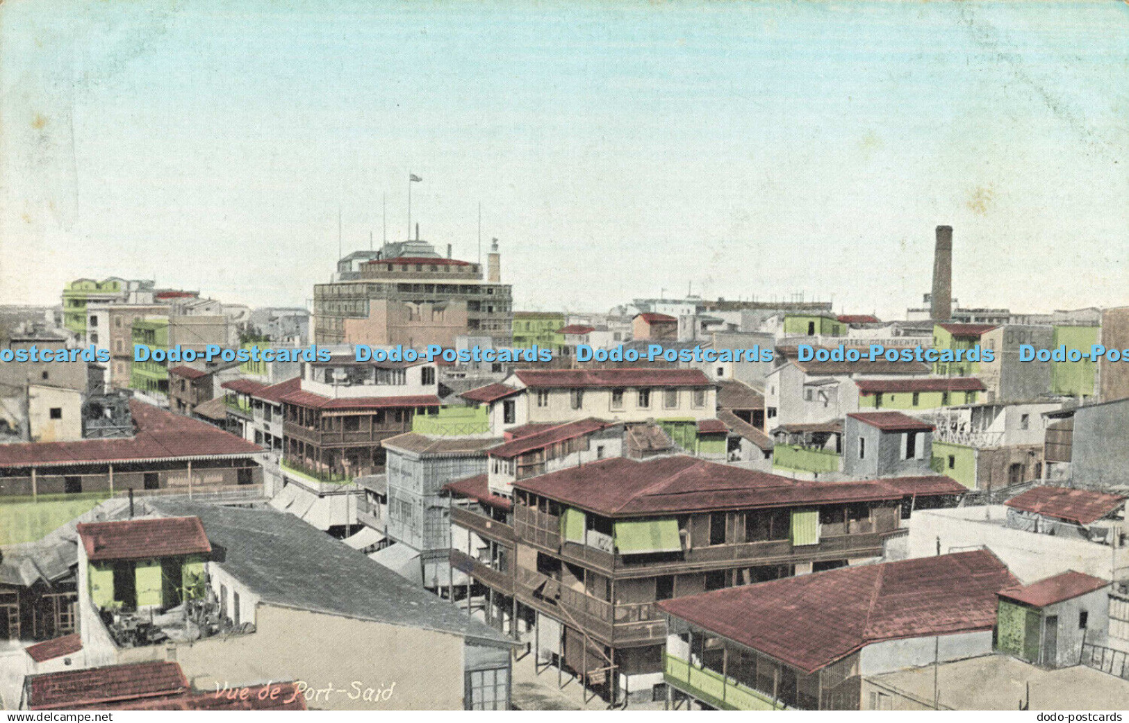 R622307 Vue de Port Said Ephtimios Freres Port Said Egypte