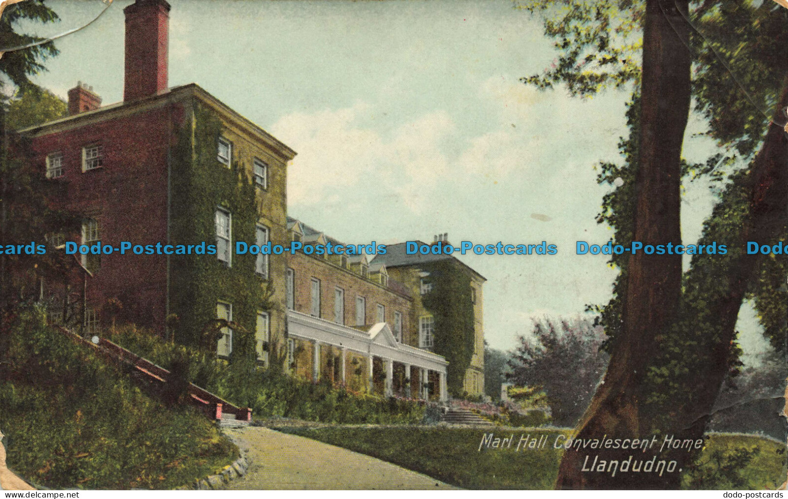 R630860 Llandudno. Marl Hall Convalescent Home. R. B
