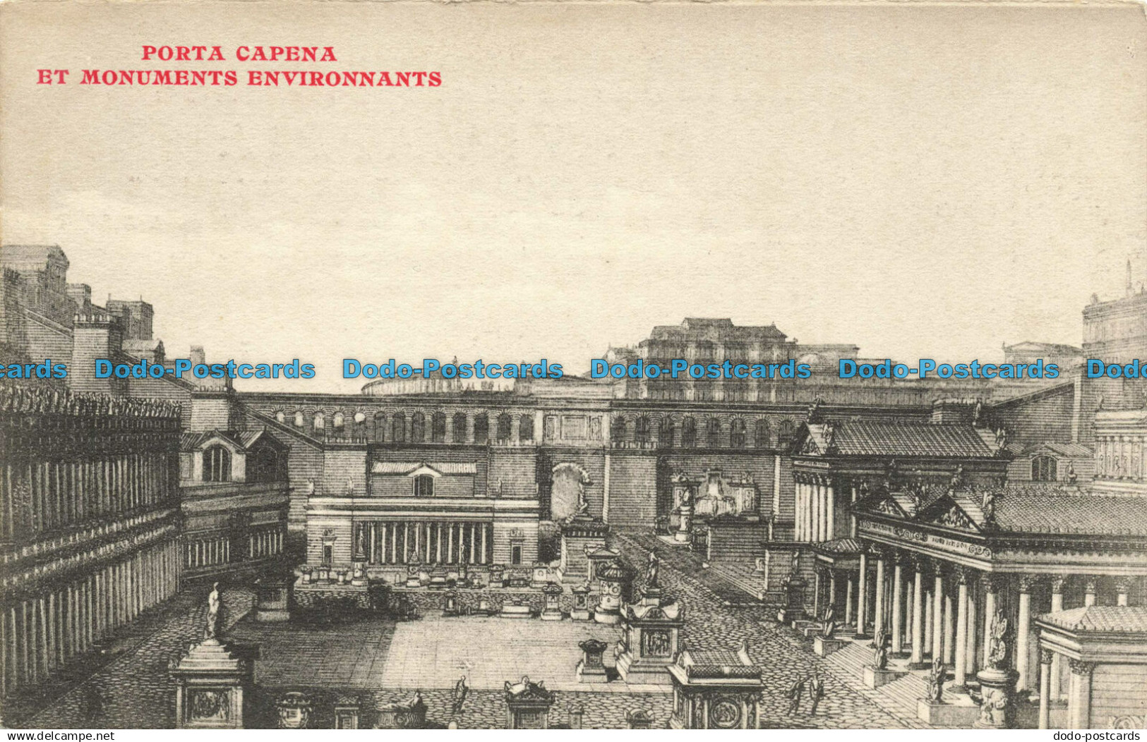R638778 Porta Capena et Monuments Environnants. R. Solano
