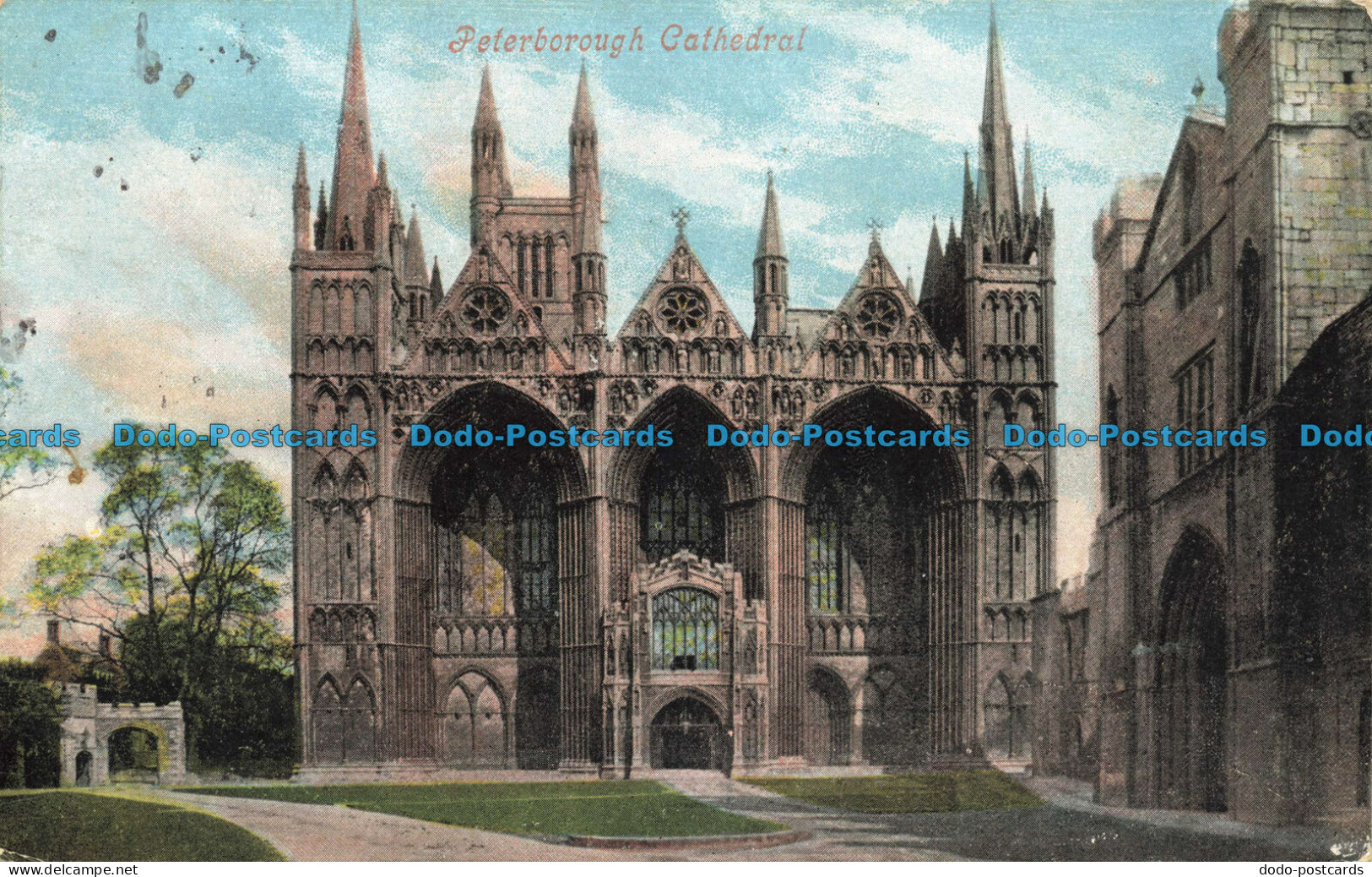 R645120 Peterborough Cathedral. Valentines Series